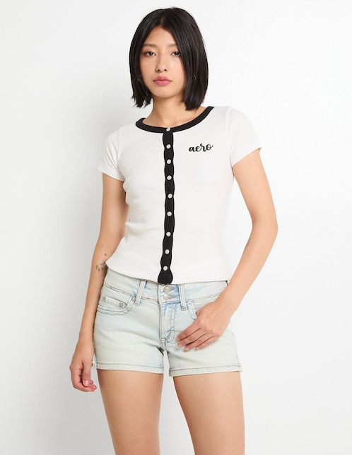 Short de mezclilla para mujer 1