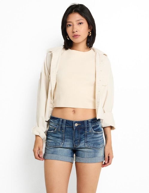 Mini Short Femme Aéropostale Taille 1/2 - Occasion En Très Bon état