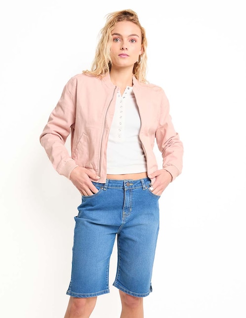 Short Aéropostale de mezclilla para mujer