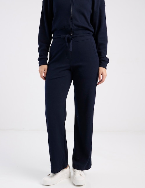 Pants straight Aéropostale con jareta para mujer