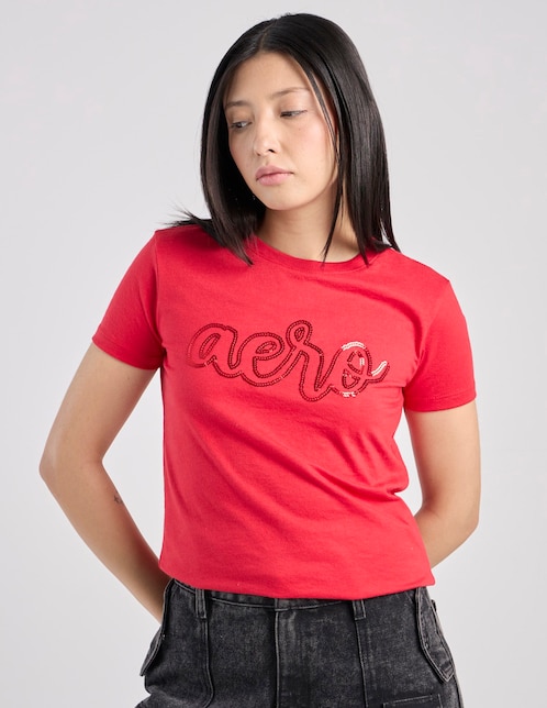 PLAYERA AERO AERODIC1-25 RE, XCH, ROJO
