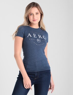 Playera Aéropostale cuello redondo para mujer en Liverpool