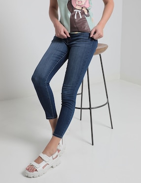 Jeans Skinny Aéropostale Corte Cadera Para Mujer