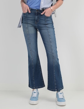 Jeans Flare Aéropostale Corte Cintura Alta Para Mujer