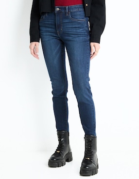 Jeans Slim Aéropostale Corte Cintura Para Mujer