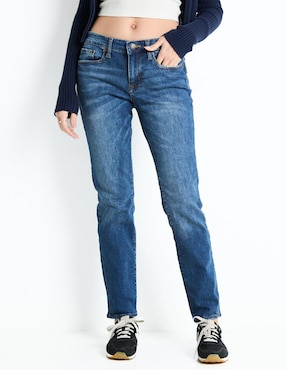 Jeans Slim Aéropostale Corte Cintura Para Mujer