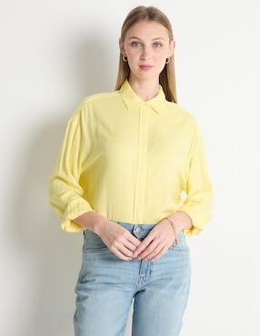 Blusa Camisera Aéropostale Manga Larga Para Mujer