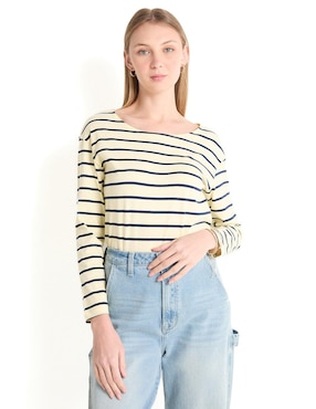 Blusa Aéropostale Manga Larga Para Mujer