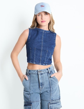 Blusa Aéropostale Sin Manga Para Mujer