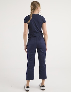 Pantalón capri Aéropostale straight para mujer