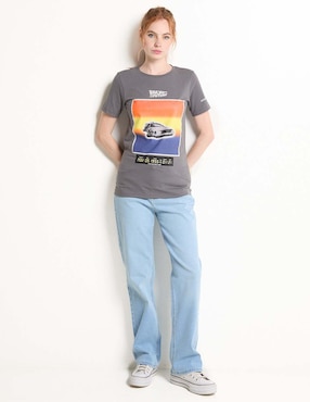 Playera manga corta Aéropostale cuello redondo para mujer