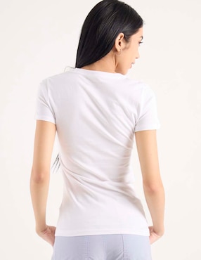 Playera manga corta Aero cuello redondo para mujer