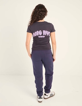 Playera manga corta Aéropostale cuello redondo para mujer