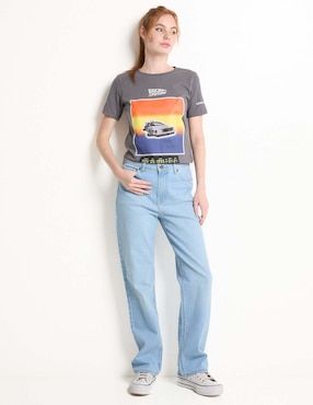 Jeans straight Aéropostale para mujer