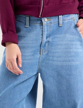 Jeans relaxed barrel Aéropostale para mujer