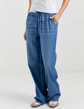Jeans relaxed wide leg Aéropostale para mujer