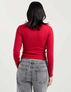 Blusa Aéropostale manga larga para mujer