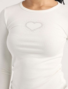 Blusa Aéropostale manga larga para mujer