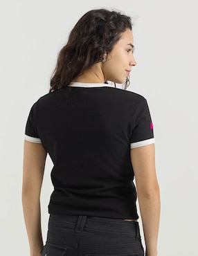 Playera manga corta Aéropostale cuello redondo para mujer