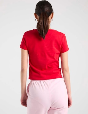 Playera manga corta Aéropostale cuello redondo para mujer