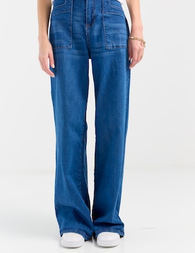 Jeans relaxed wide leg Aéropostale para mujer