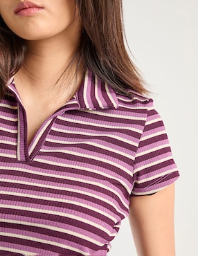 Playera tipo polo Aéropostale para mujer