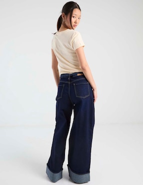 Jeans relaxed wide leg Aéropostale para mujer