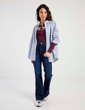 Jeans acampanado Aéropostale para mujer