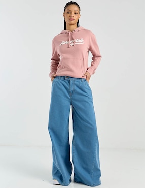 Jeans carpenter wide leg Aéropostale para mujer