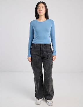 Blusa Aéropostale manga larga para mujer