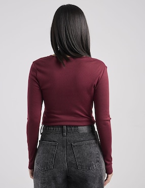 Blusa Aéropostale manga larga para mujer
