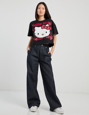 Jeans wide leg Aéropostale para mujer
