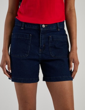 Short Aéropostale de mezclilla para mujer