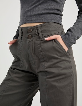 Pantalón relaxed Aéropostale straight para mujer