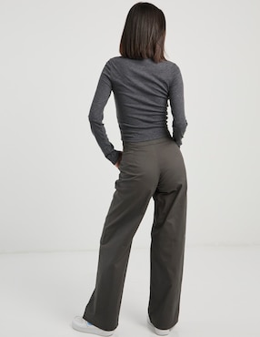 Pantalón relaxed Aéropostale straight para mujer