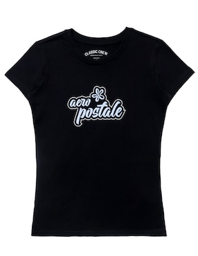 Playera manga corta Aéropostale cuello redondo para mujer