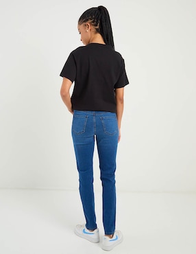 Jeans skinny media cintura Aéropostale para mujer