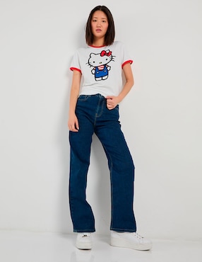 Jeans straight Aéropostale para mujer