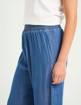 Jeans relaxed wide leg a la cintura Aéropostale para mujer
