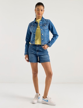 Short Aéropostale de mezclilla para mujer