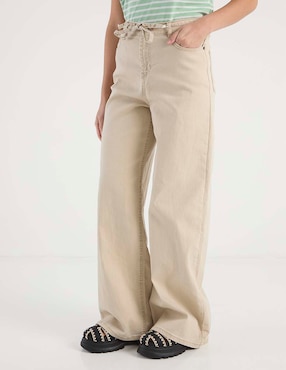 Jeans baggy cintura baja Aéropostale para mujer