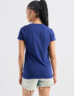Playera manga corta Aéropostale cuello redondo para mujer