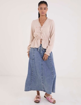 Blusa Aéropostale manga larga para mujer