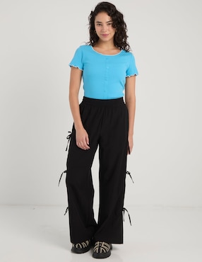 Blusa Aéropostale manga corta para mujer