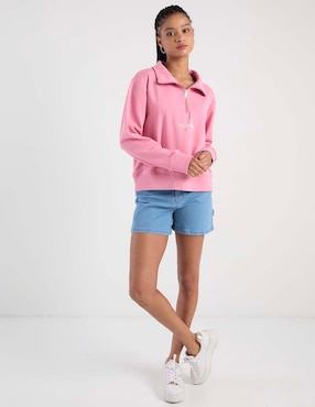 Short Aéropostale de mezclilla para mujer