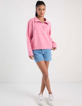 Short Aéropostale de mezclilla para mujer