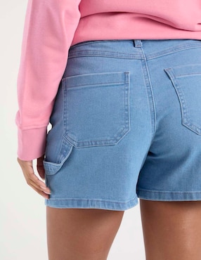 Short Aéropostale de mezclilla para mujer