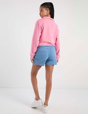 Short Aéropostale de mezclilla para mujer