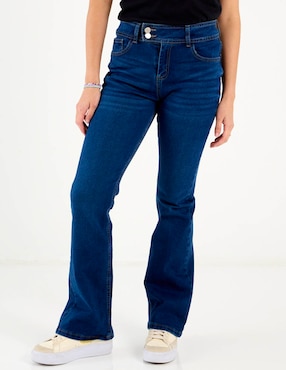 Jeans acampanado flare Aéropostale para mujer