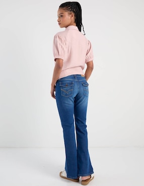 Jeans slim cintura baja Aéropostale para mujer